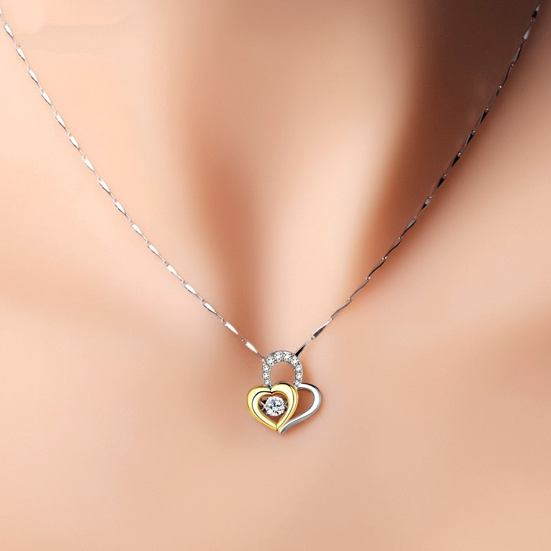 Mini Hearts Necklace